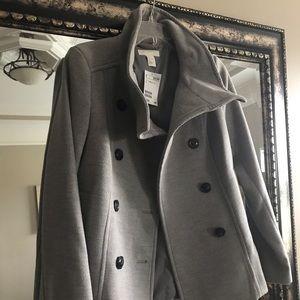 BRAND NEW soft Grey Peacoat NW!!!